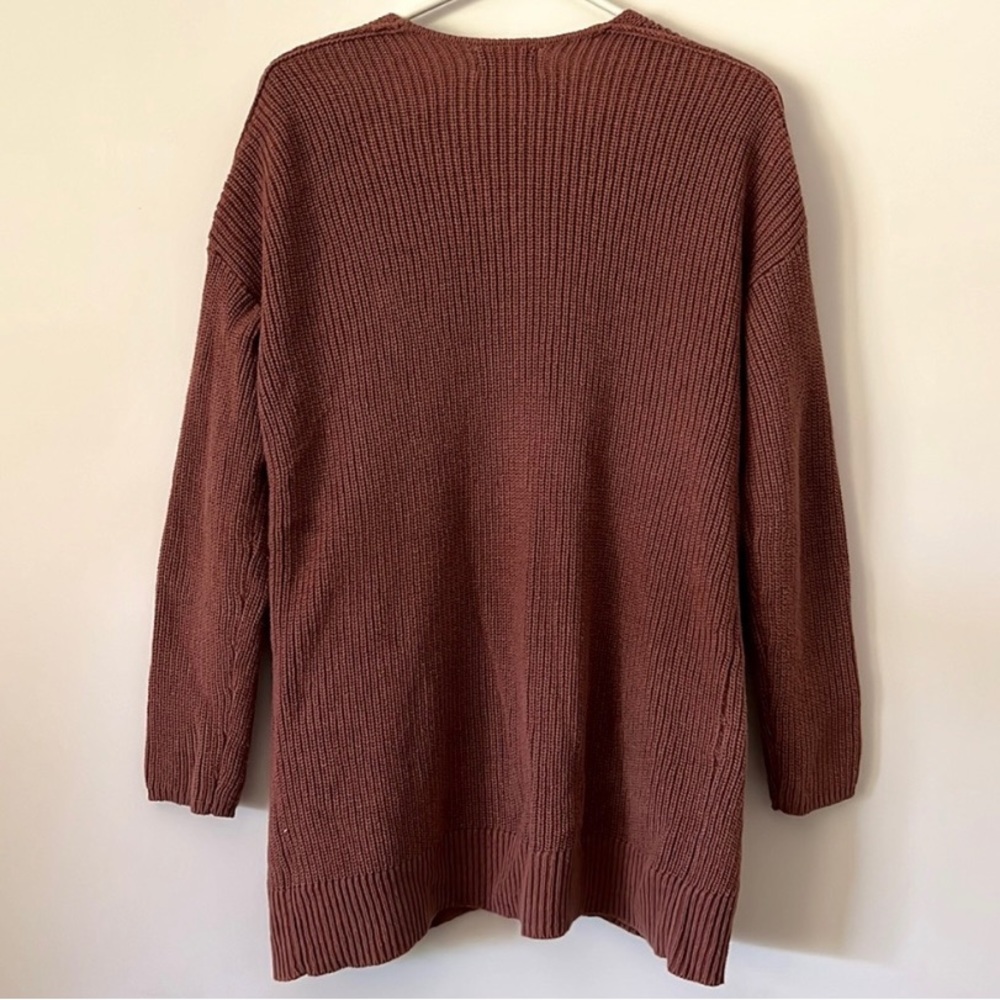 Universal Thread | Rust Open Front Cardigan Sweater | Size M - Picture 4 of 4